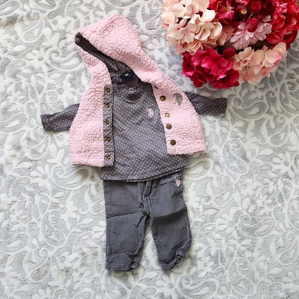 Baby girl Ralph Lauren set 0-3 months